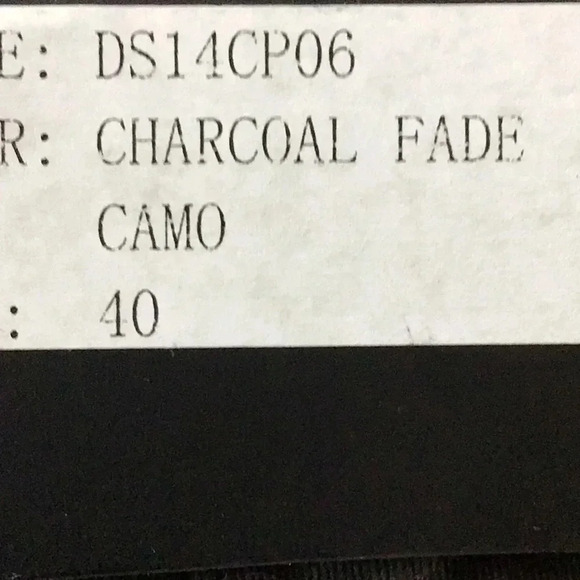 Darring USA Charcoal Fade Camouflage Pants Size 40 - Picture 5 of 9